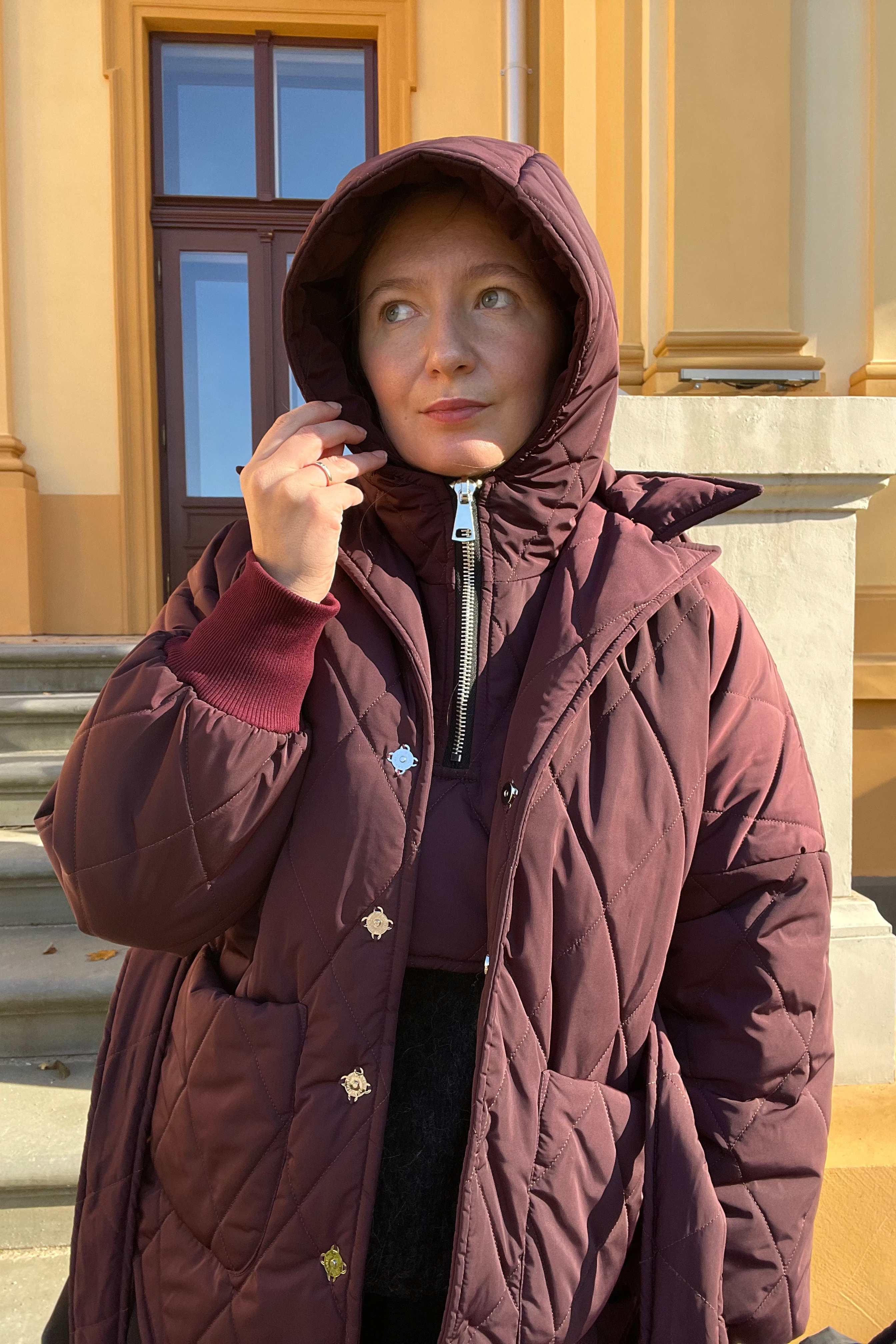 Bordo PUFFER gobtuvas