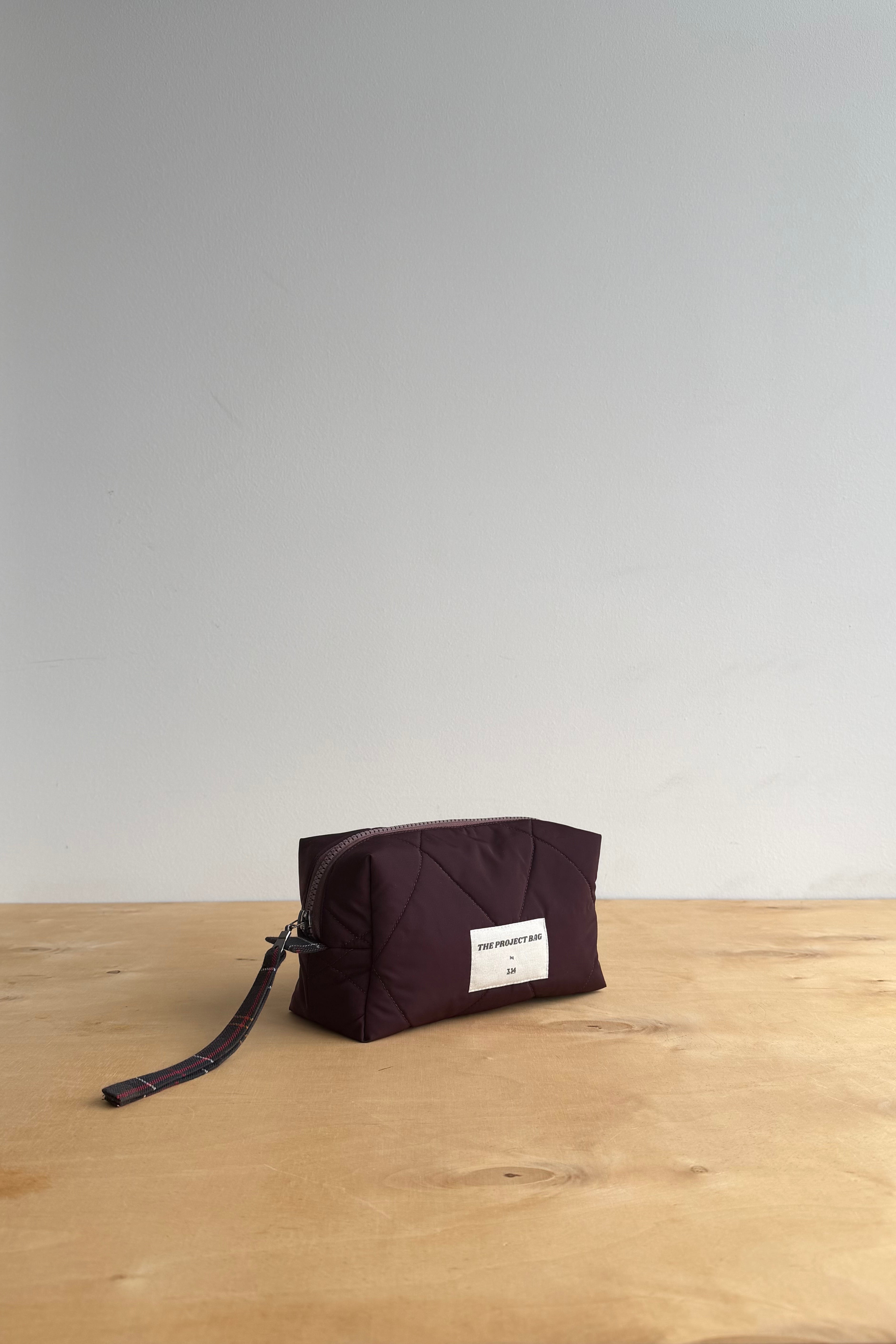 SCHOOL boxy zipper pouch