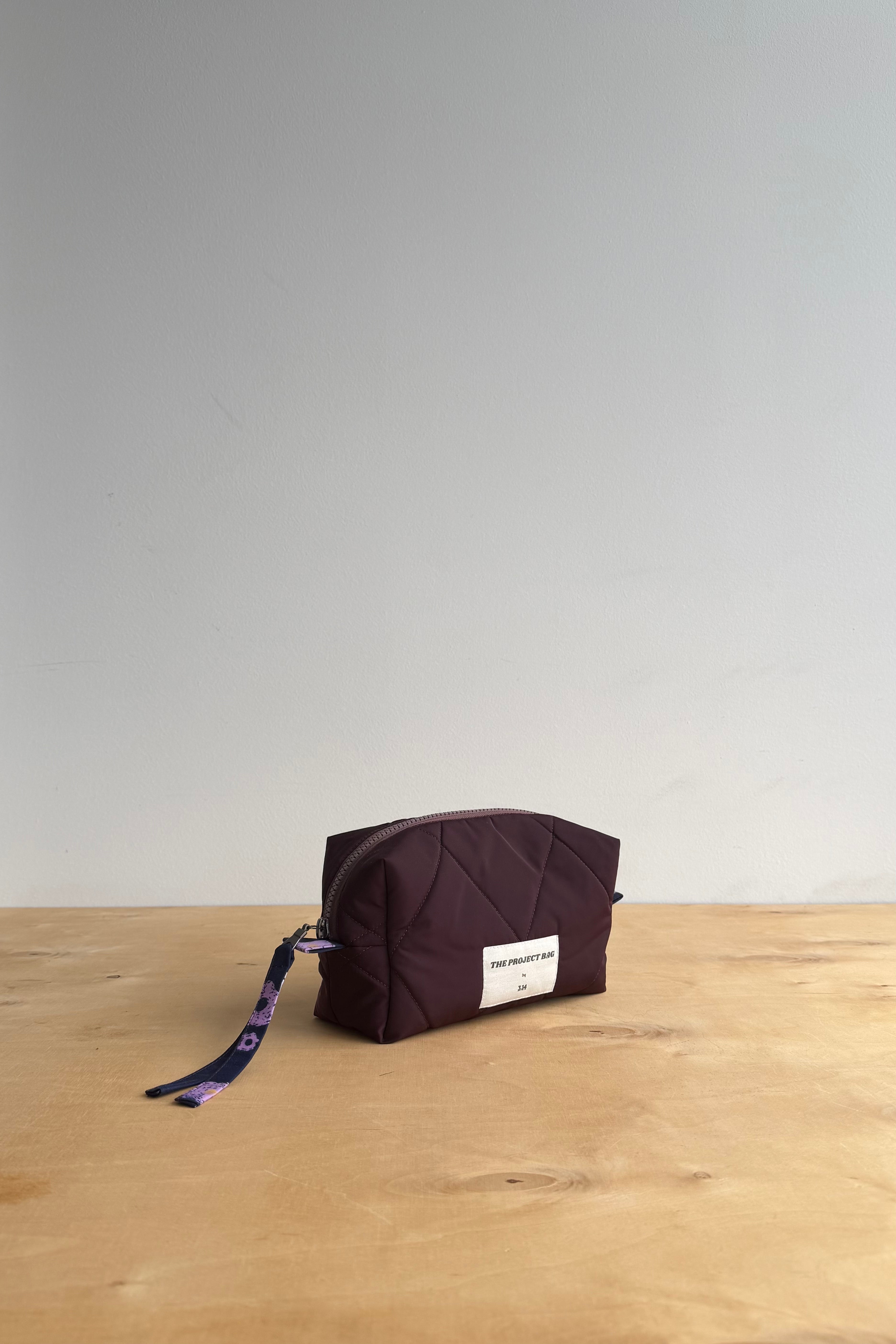 MILKY WAY boxy zipper pouch