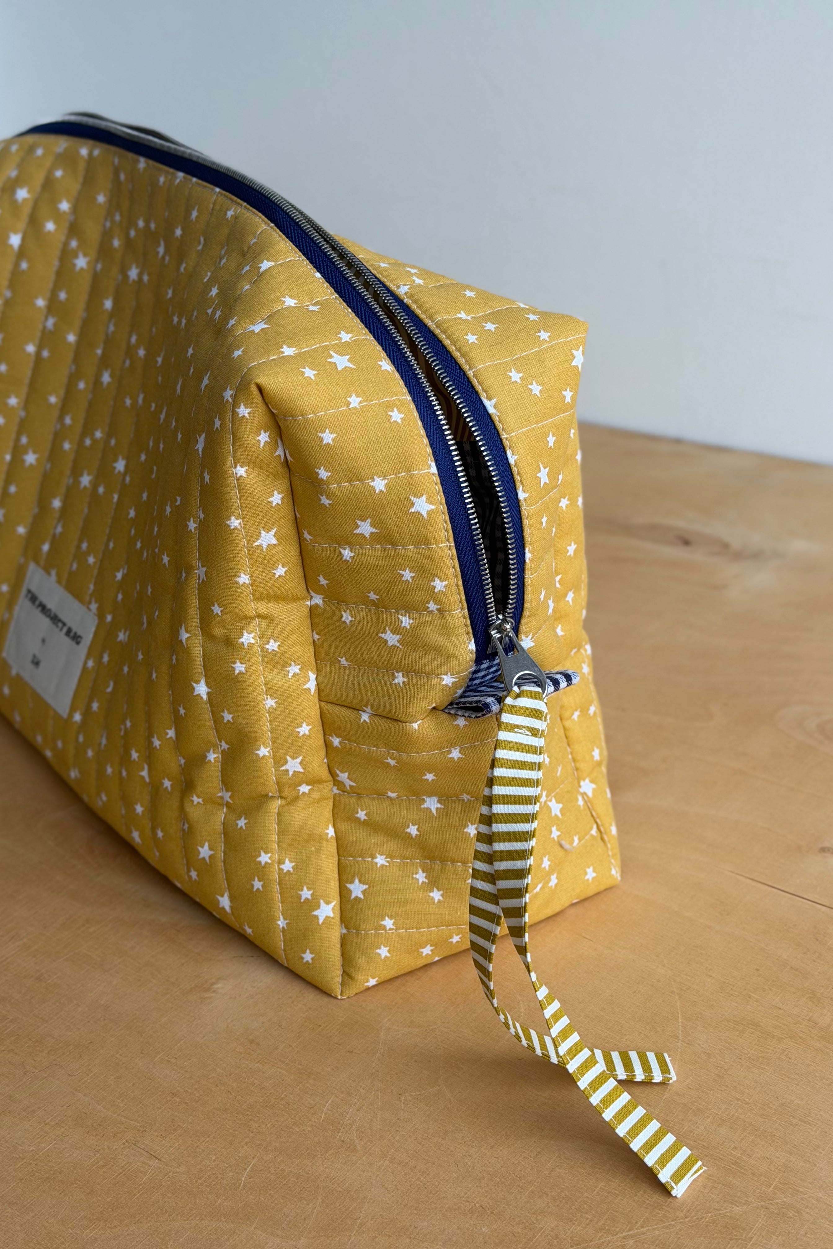 MIDNIGHT boxy toiletry bag
