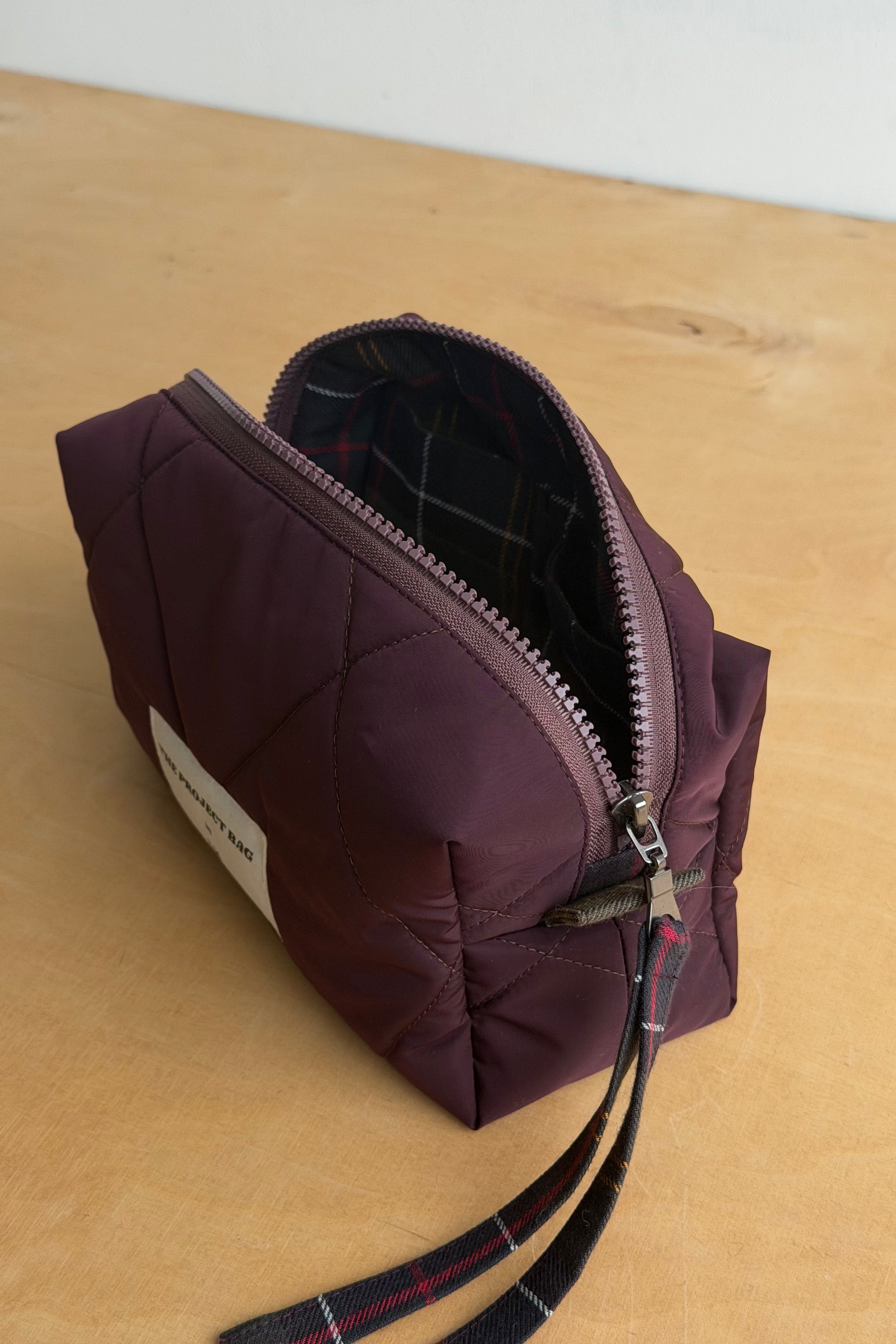 SCHOOL boxy zipper pouch
