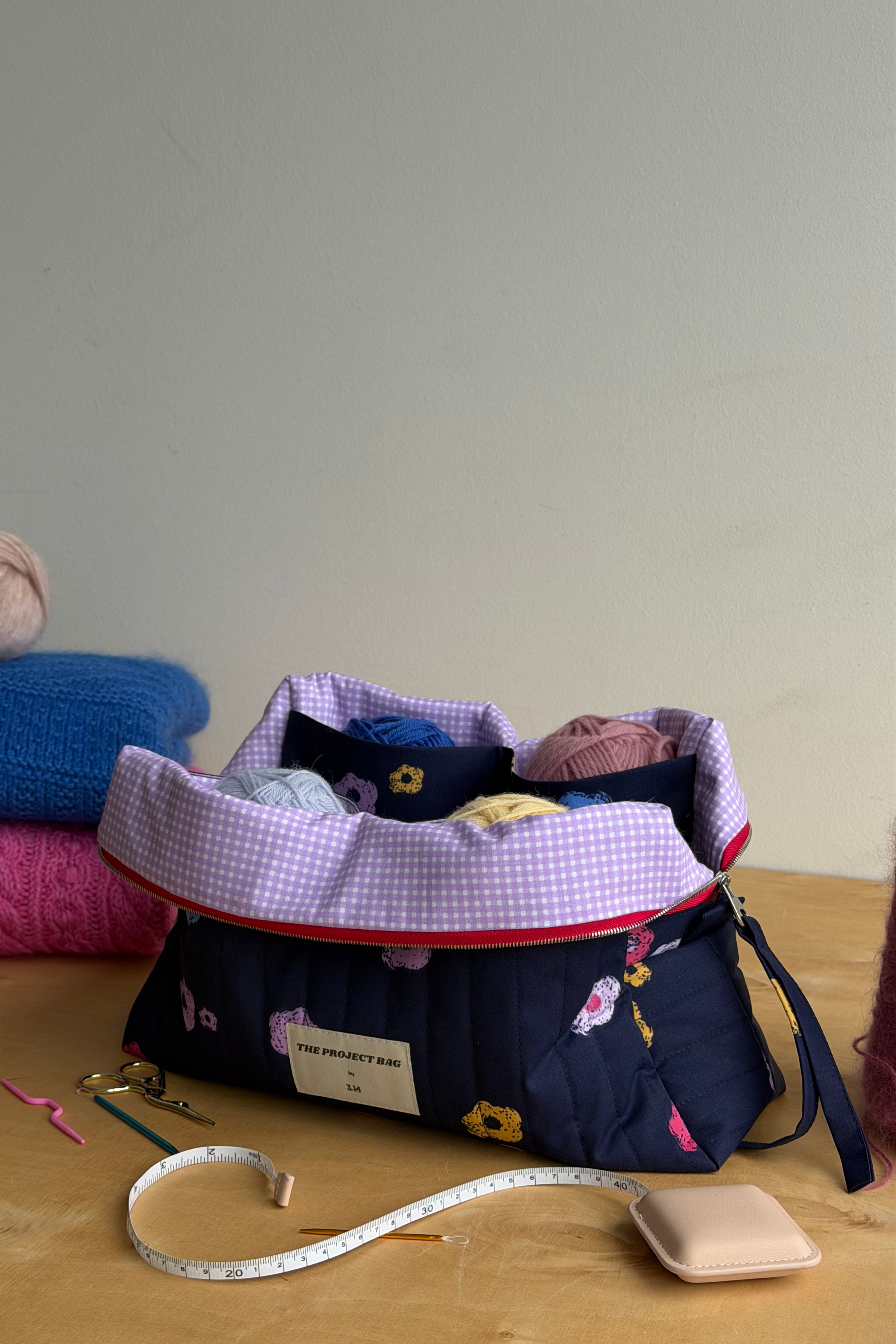 MILKY WAY boxy toiletry bag