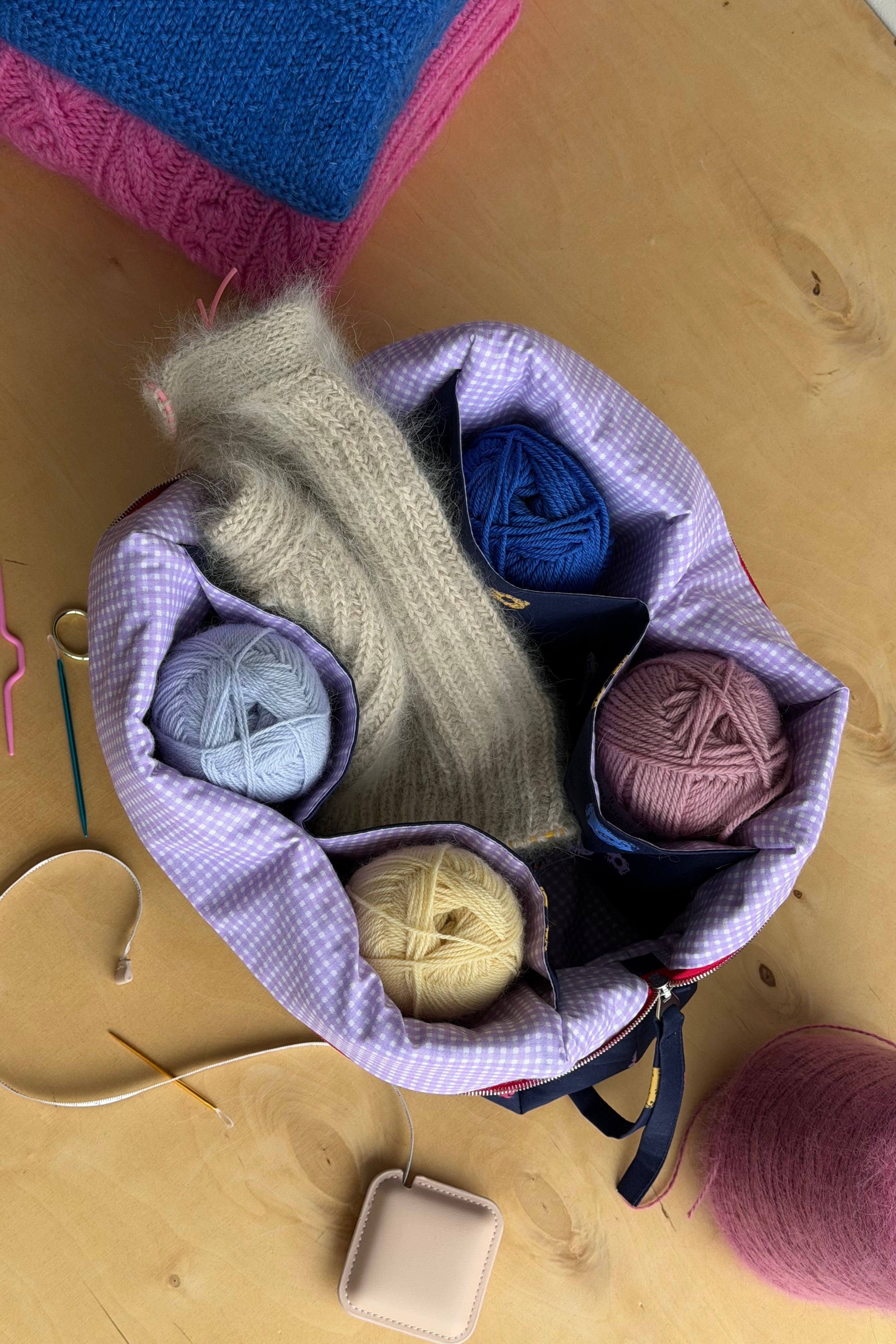 MILKY WAY boxy toiletry bag