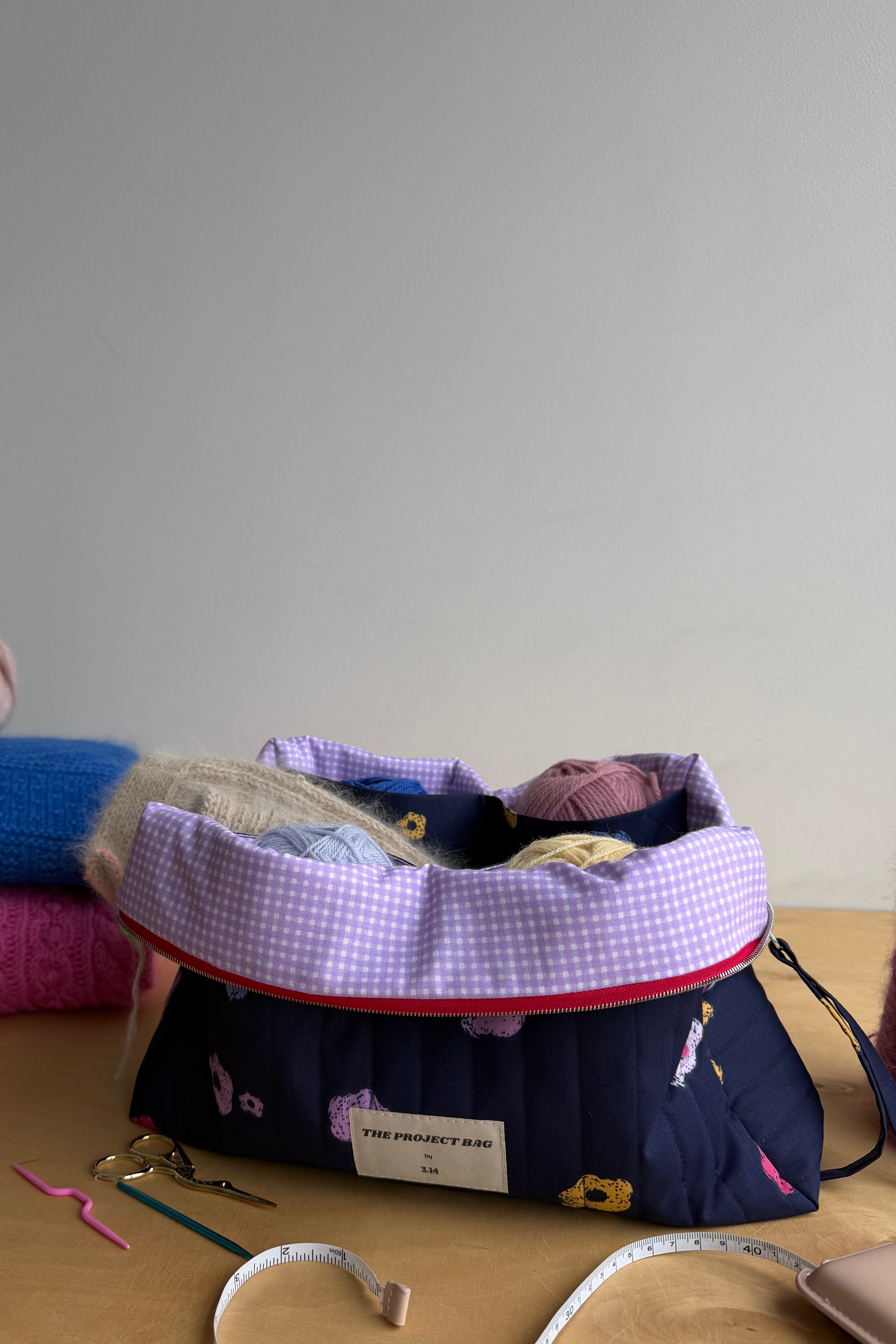 MILKY WAY boxy toiletry bag