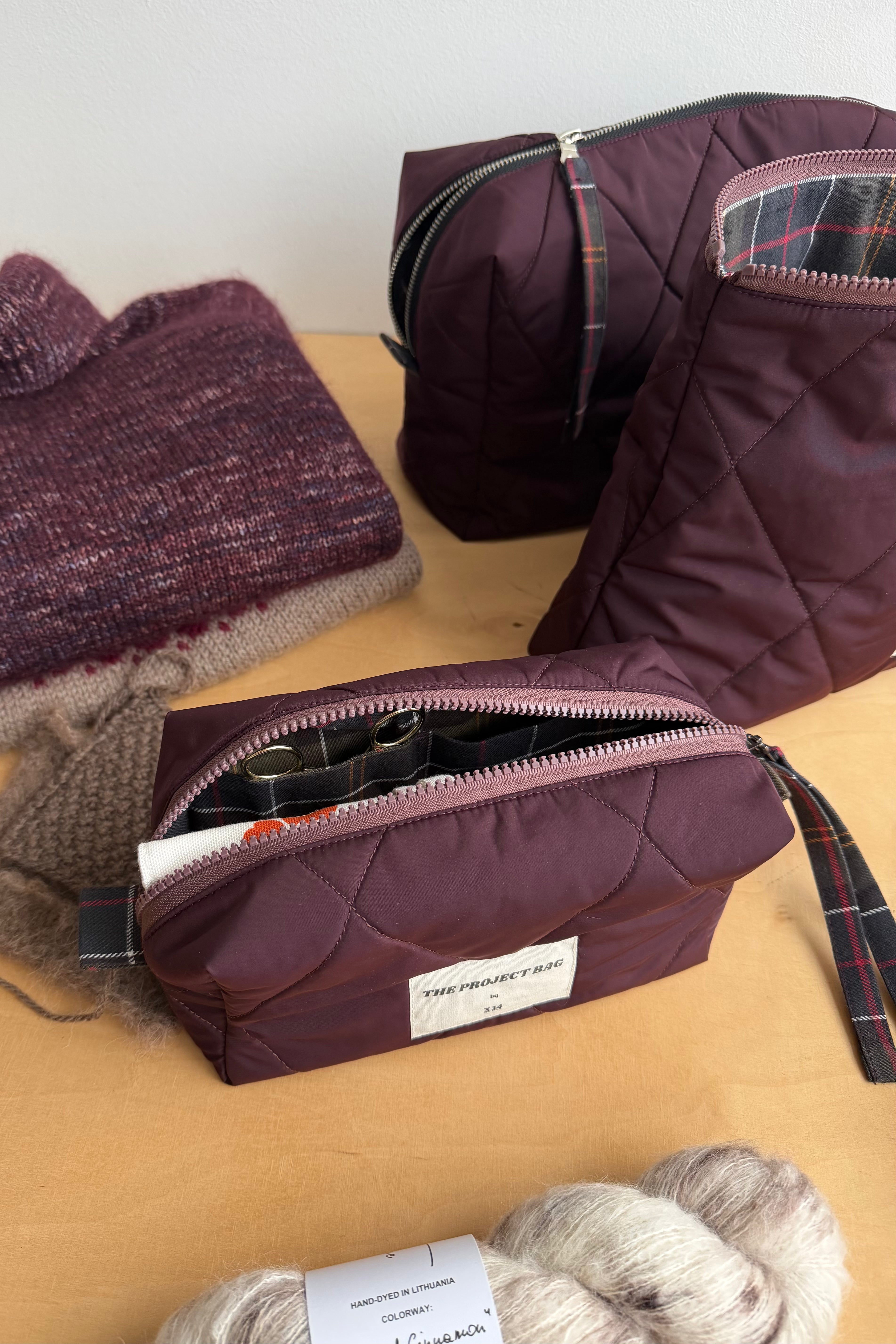 SCHOOL boxy zipper pouch