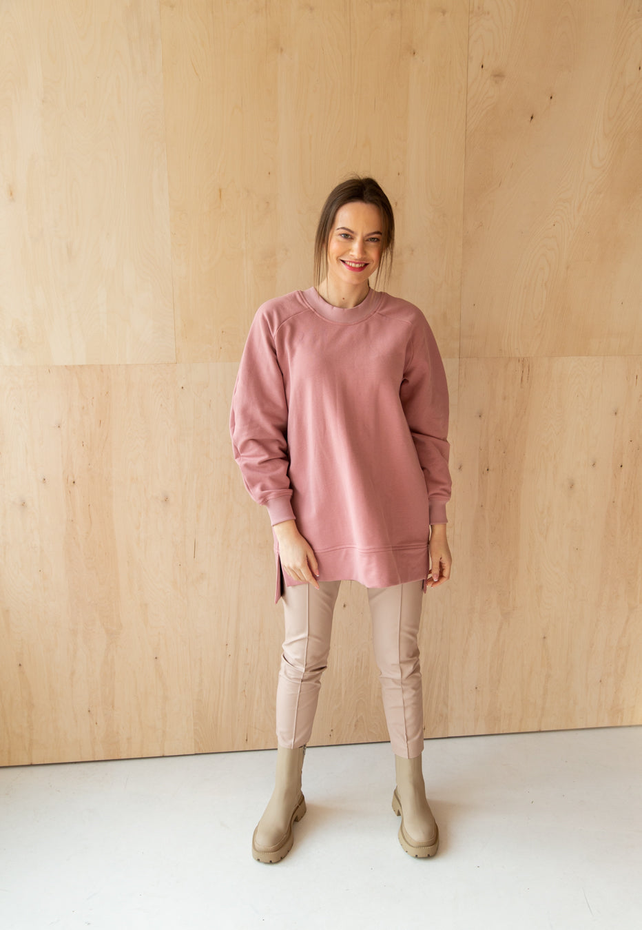 Dusty pink DAILY jumper