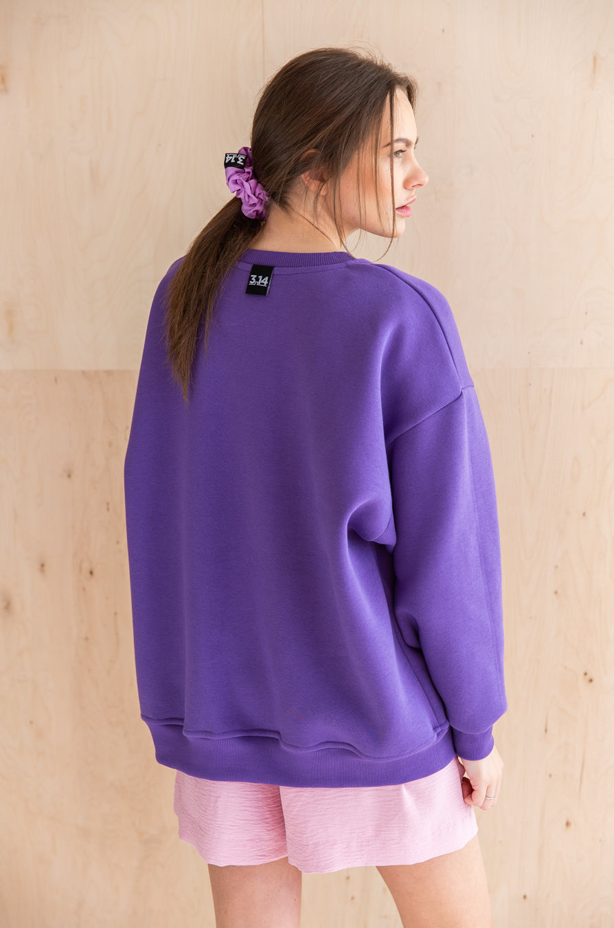 Purple BASIC OVERSIZED jumper