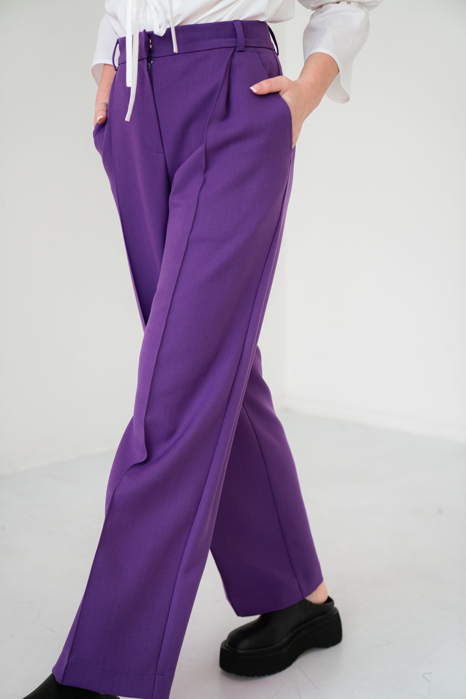 Purple CLASSY pants