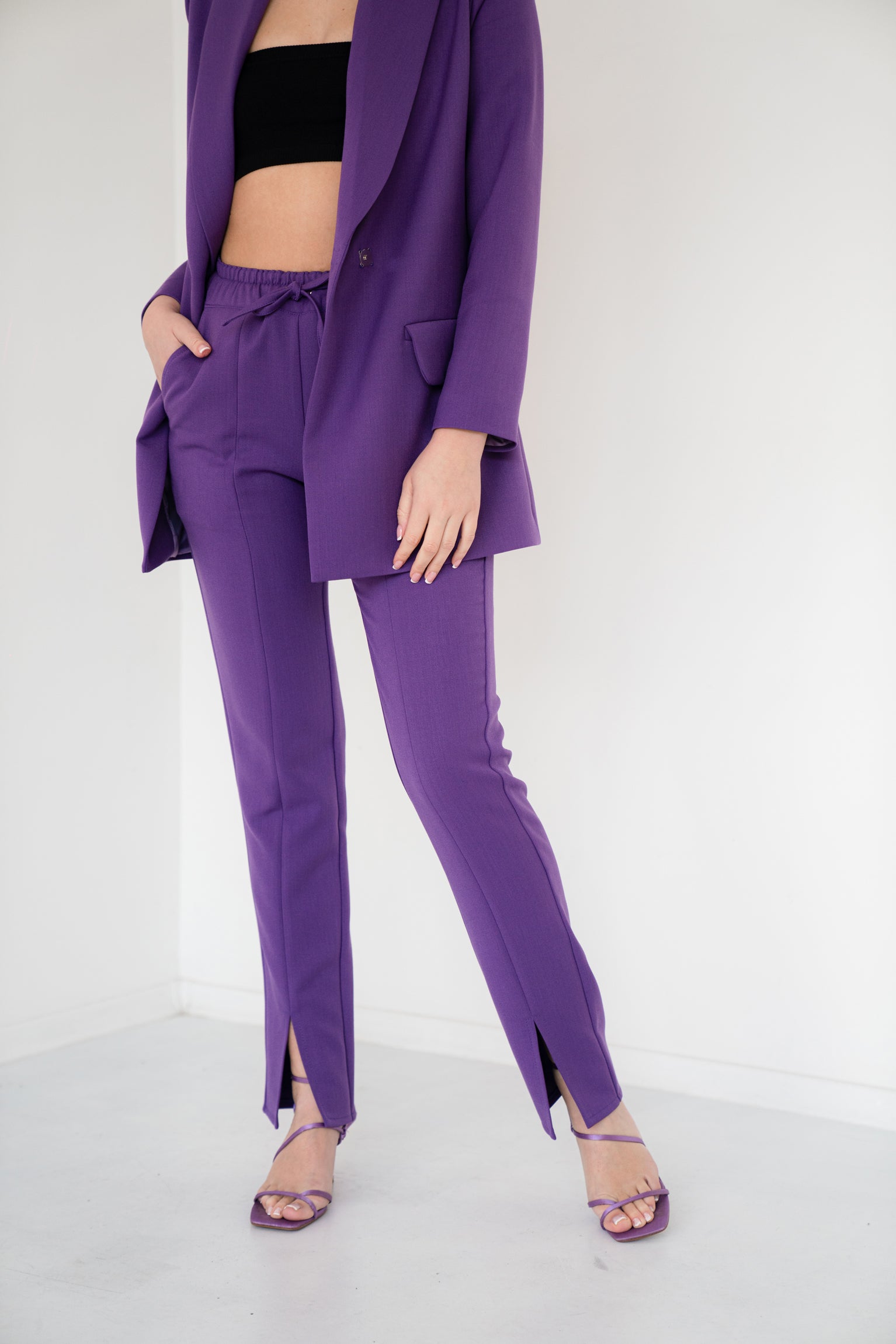 Purple STATEMENT pants