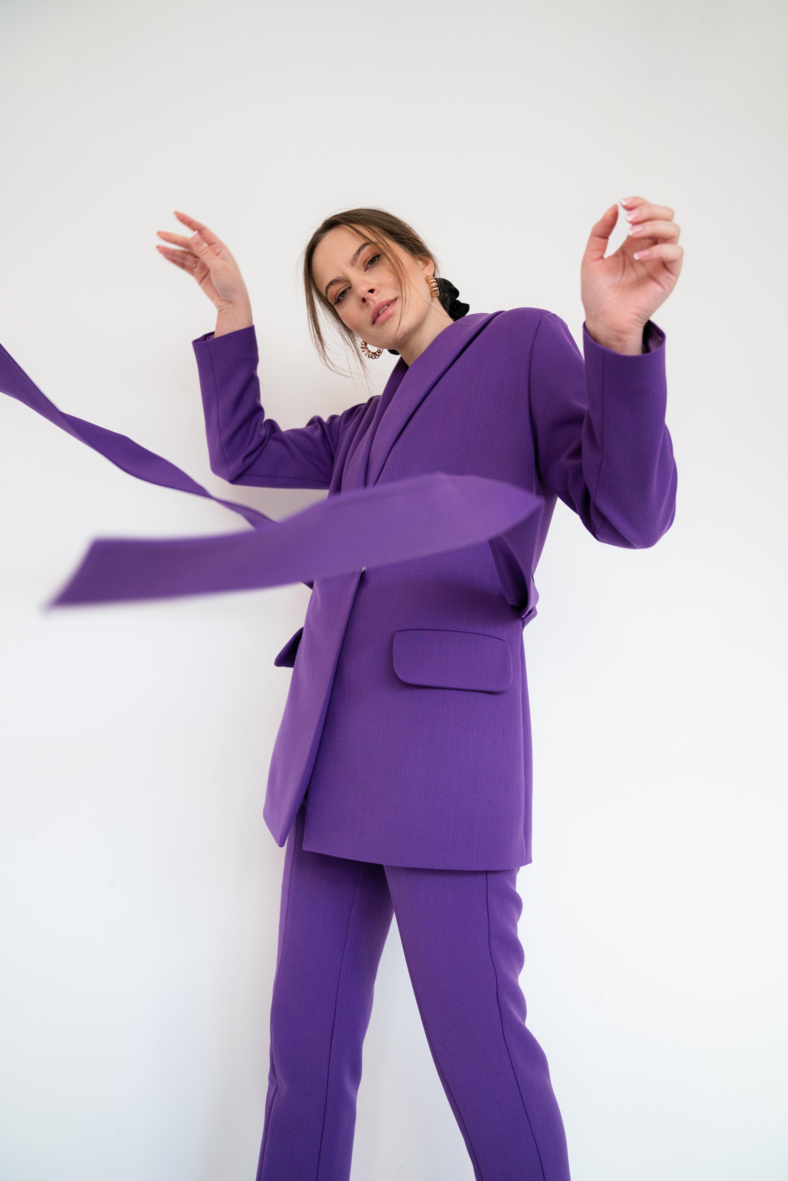 Purple STATEMENT suit