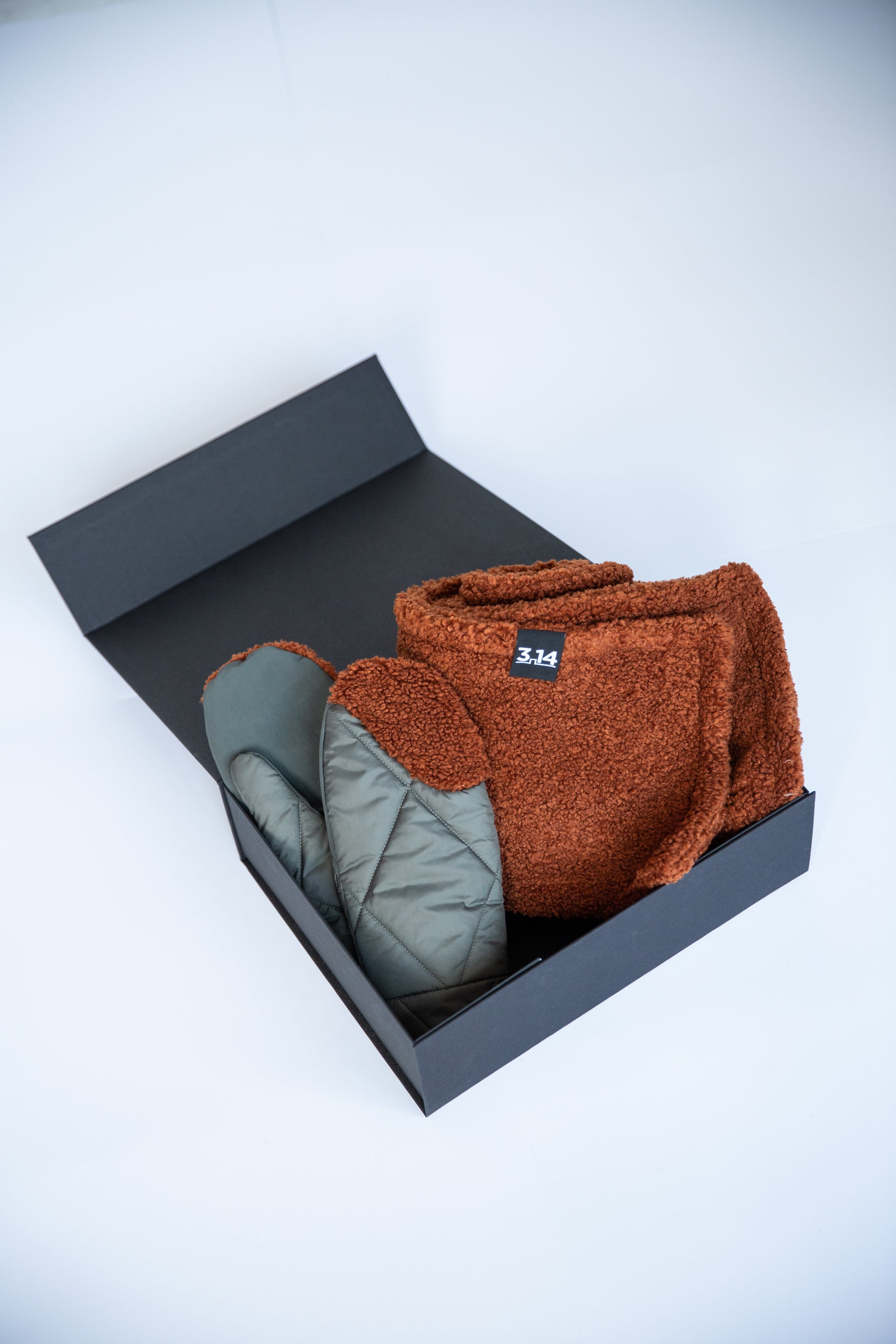 TEDDY gift set (scarf + mittens)